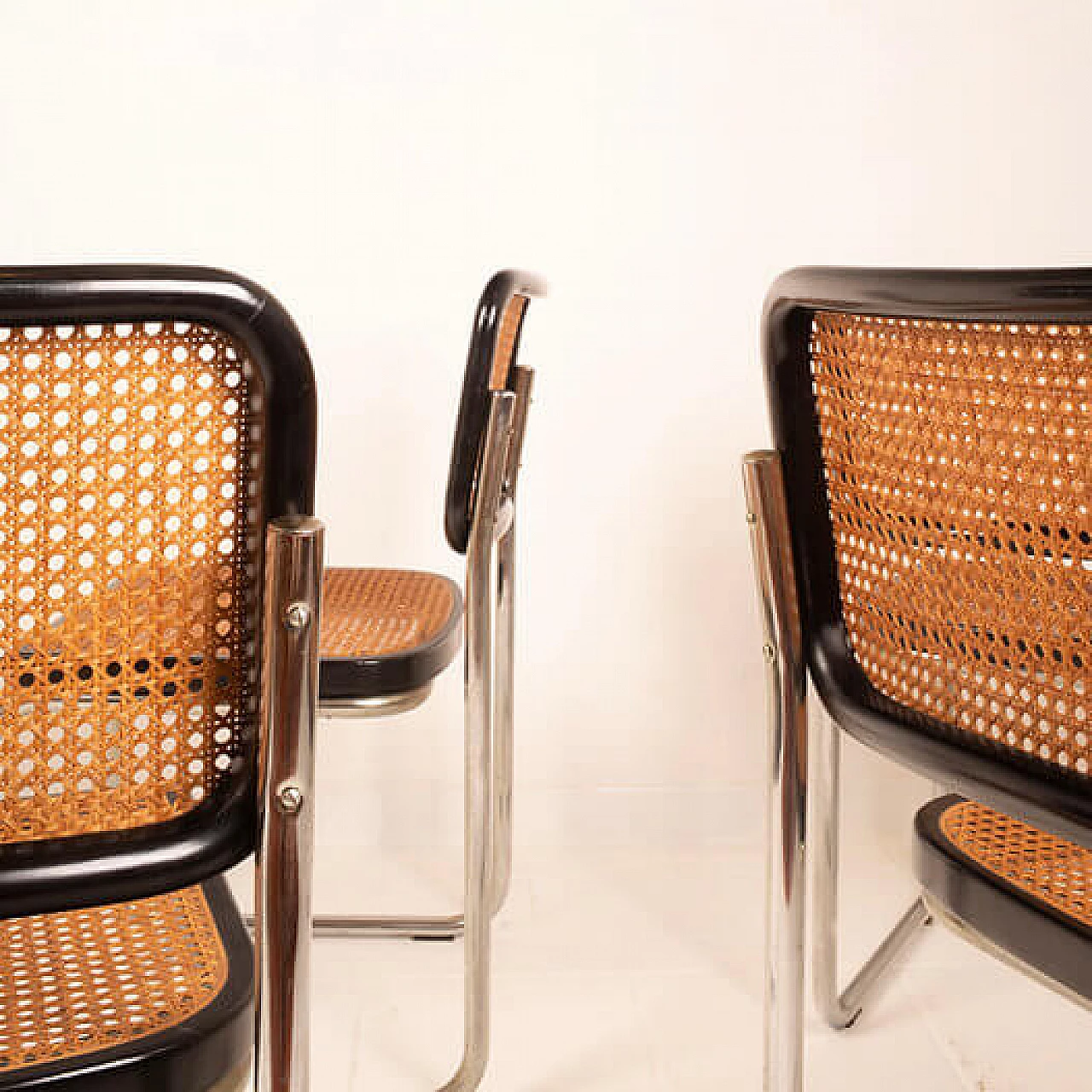 6 Bauhaus chairs by Giuseppe Terragni for Columbus, 1950s 8
