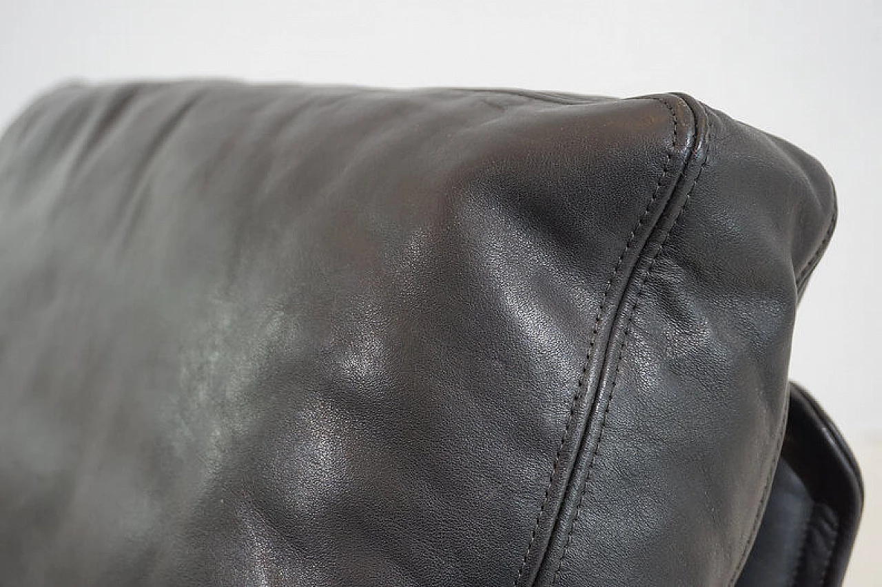 Hombre leather armchair by Burkhard Vogtherr for Rosenthal, 1970s 10