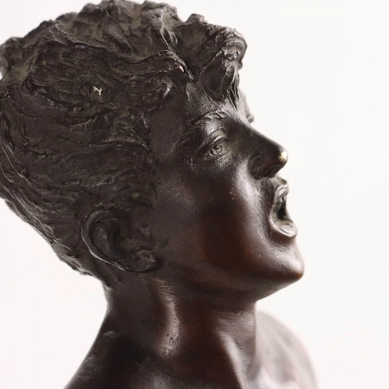 Giuseppe Franzese, acquaiolo, scultura in bronzo 4