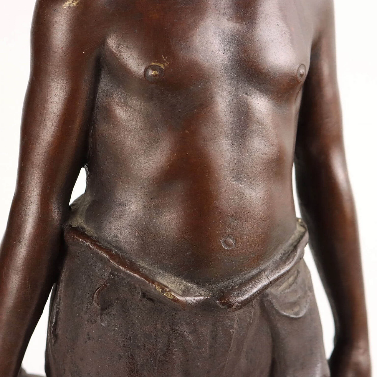 Giuseppe Franzese, acquaiolo, scultura in bronzo 5