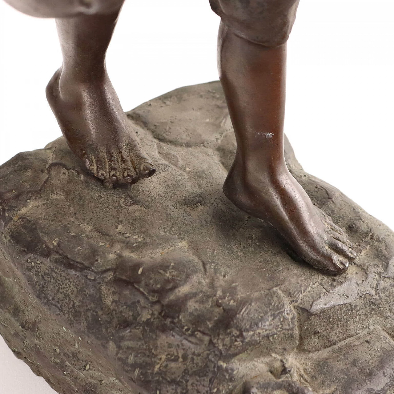 Giuseppe Franzese, acquaiolo, scultura in bronzo 8