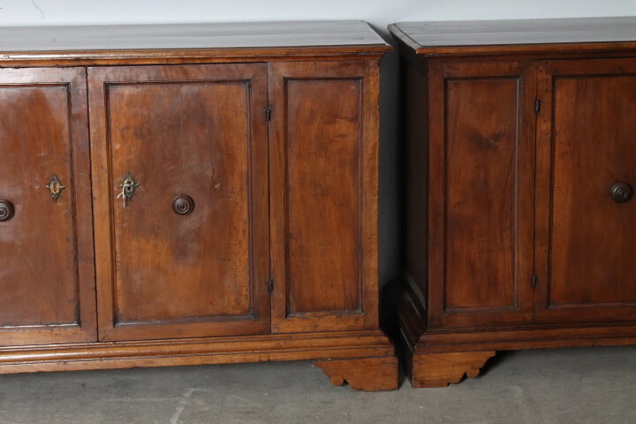 Pair of walnut sideboards, mid-18th century 2