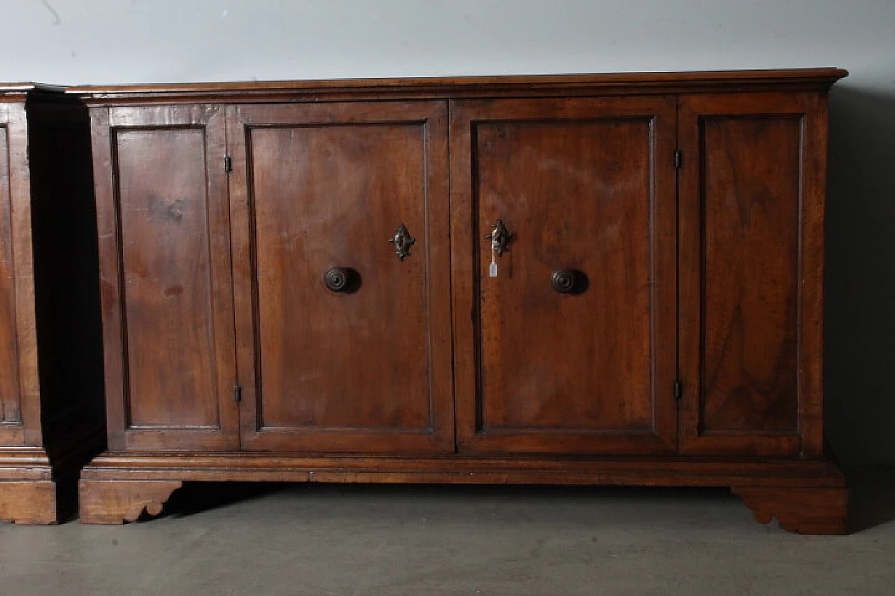 Pair of walnut sideboards, mid-18th century 4