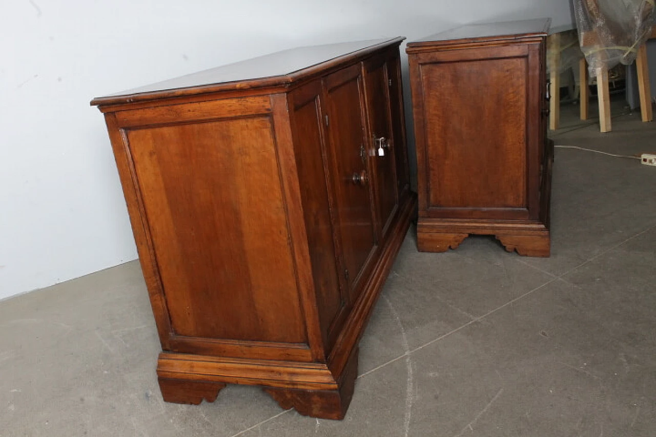Pair of walnut sideboards, mid-18th century 26