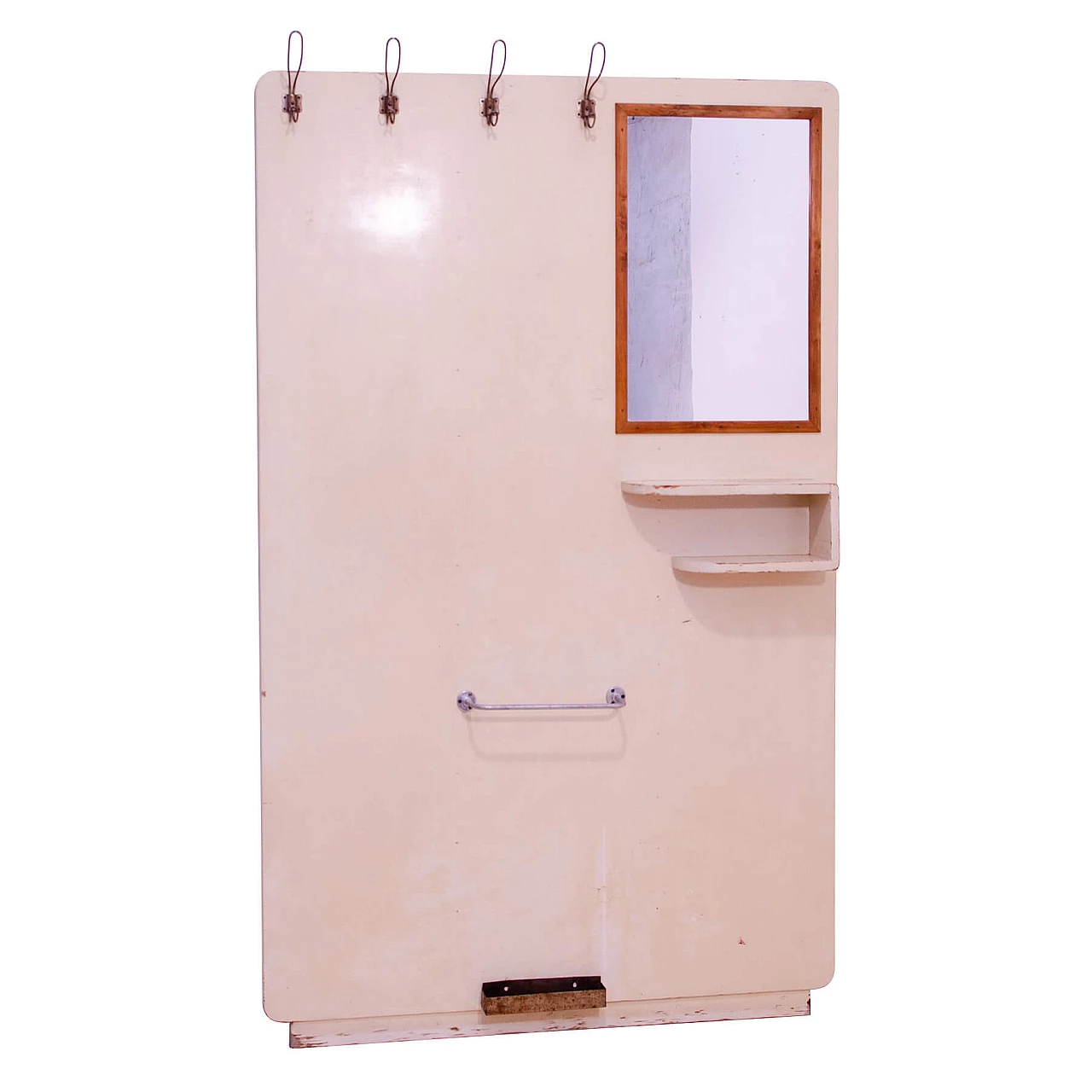 Appendiabiti con specchio cecoslovacco, anni '30 1