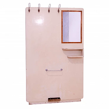 Appendiabiti con specchio cecoslovacco, anni '30