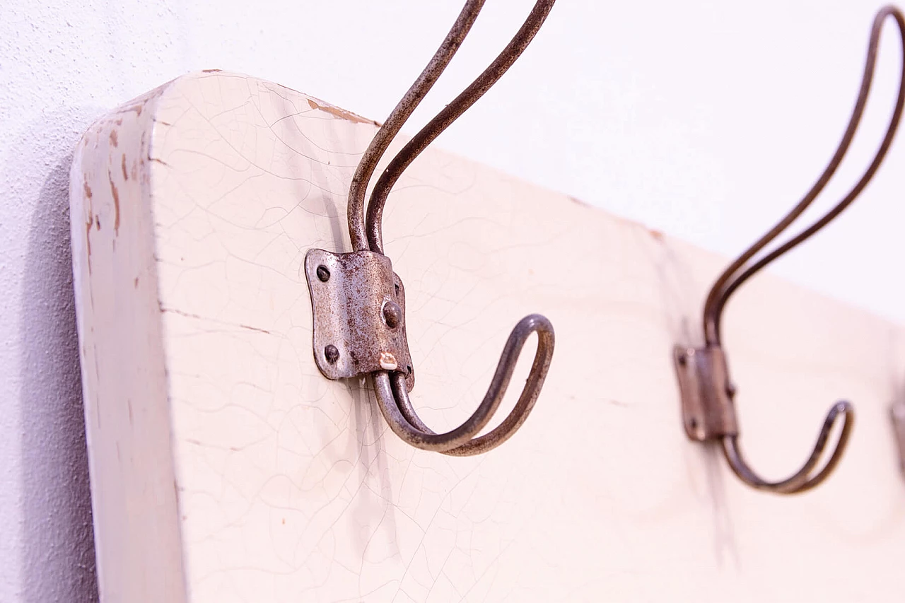 Appendiabiti con specchio cecoslovacco, anni '30 7