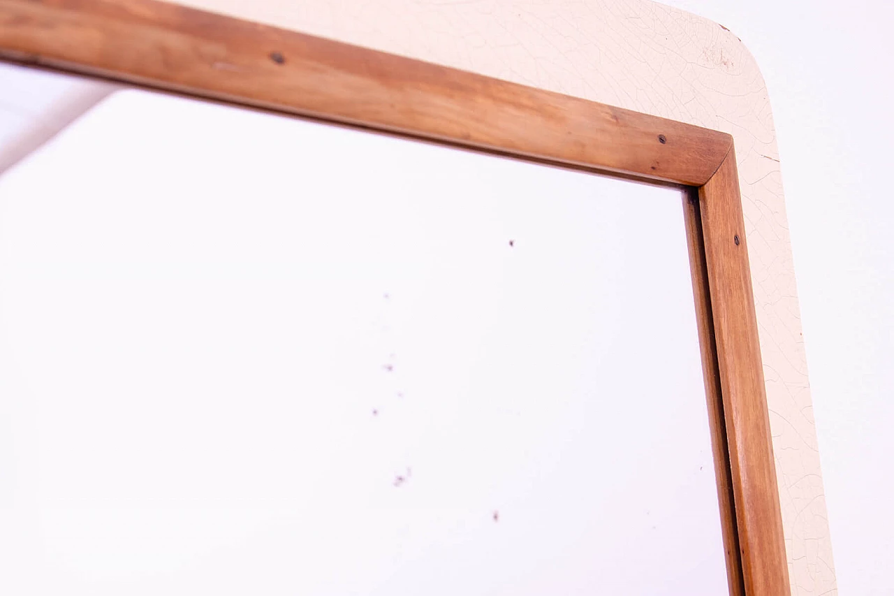 Appendiabiti con specchio cecoslovacco, anni '30 11