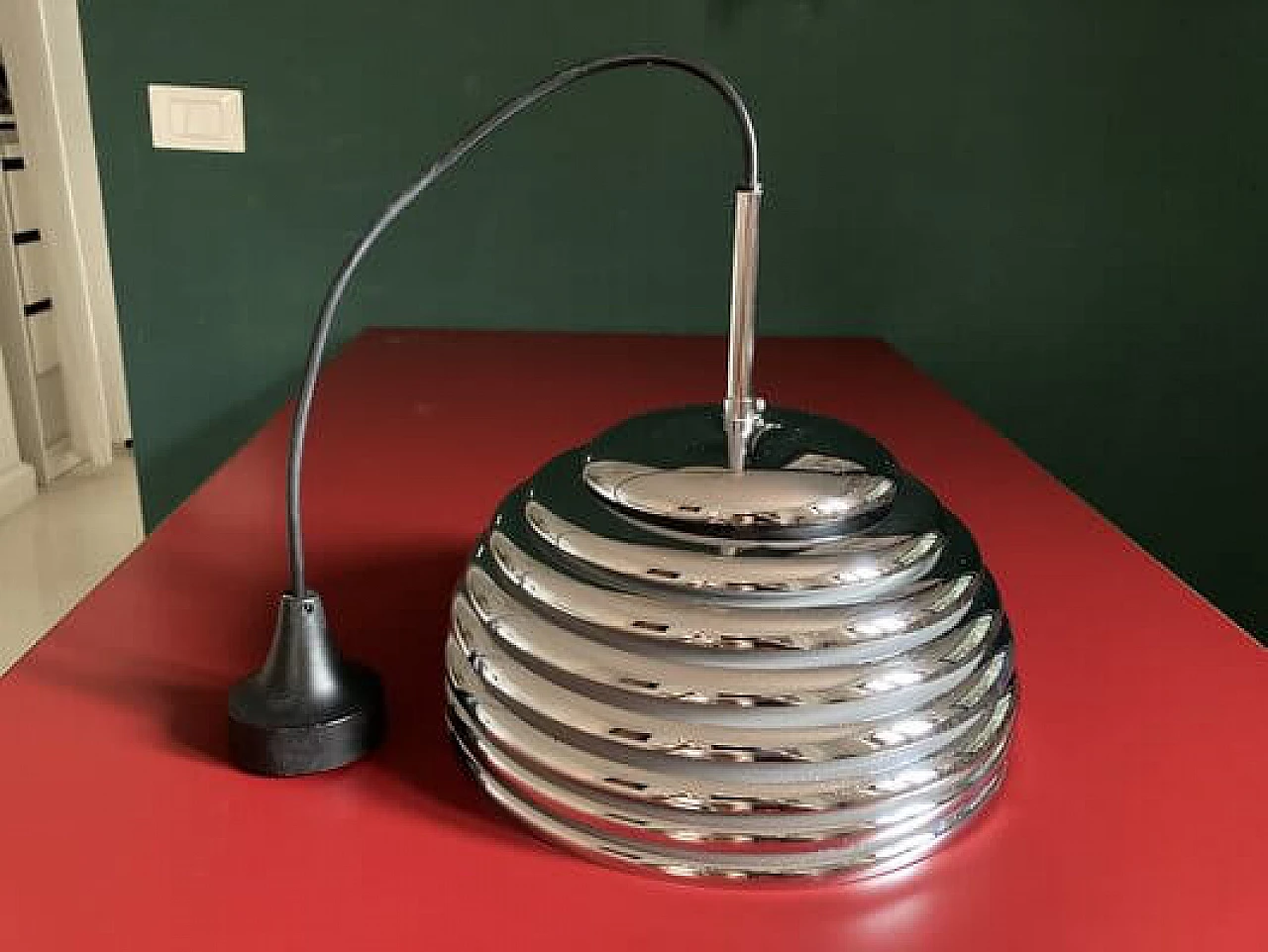 Lampada a sospensione Saturn di Kazuo Motozawa per Staff, anni '60 1