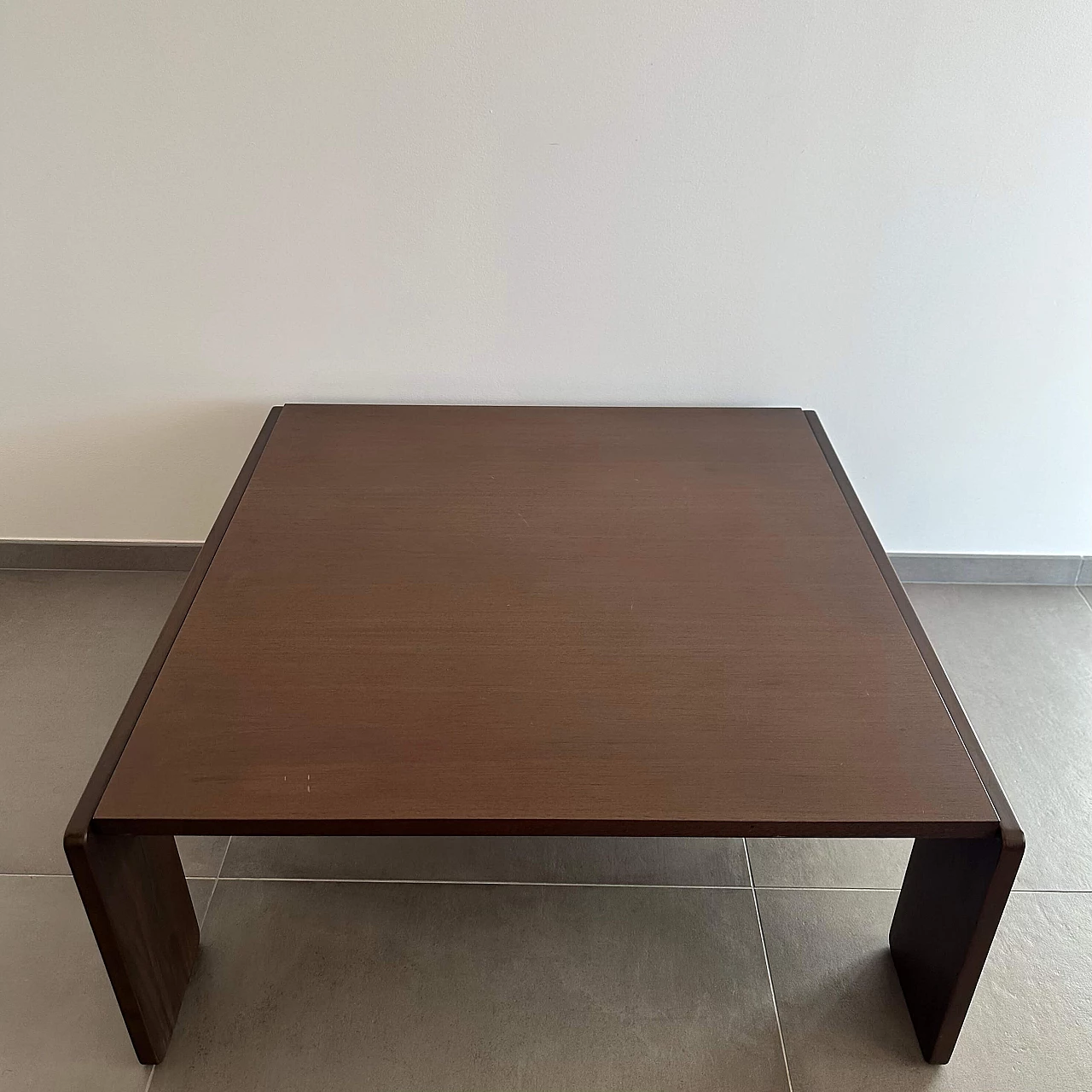 Bastiano wooden coffee table by Tobia Scarpa for Gavina, 1960s 7