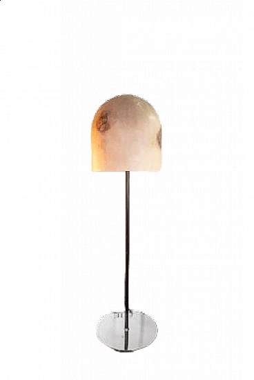 Medusa floor lamp in Murano glass by Alfredo Barbini, 1964