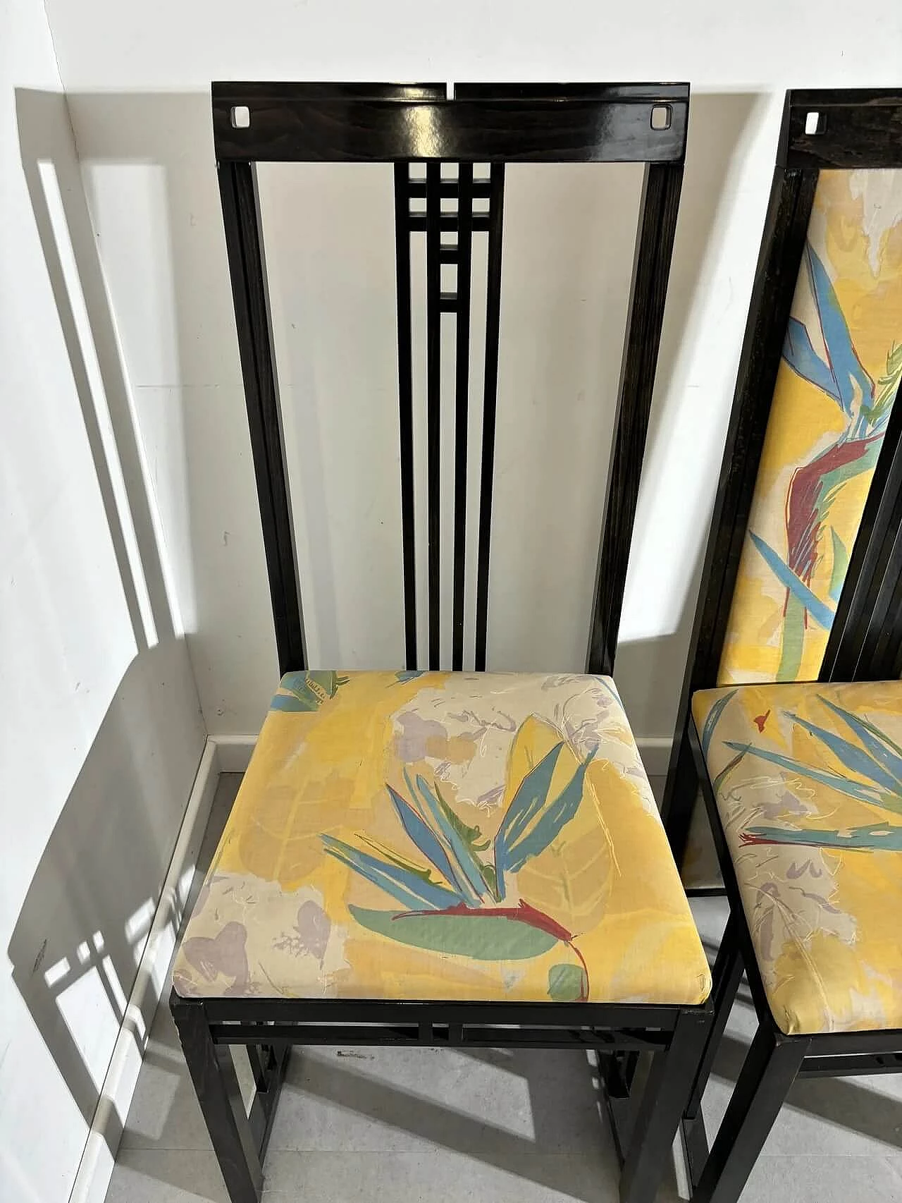 6 Sedie Galaxy di Umberto Asnago per Giorgetti, anni '80 4