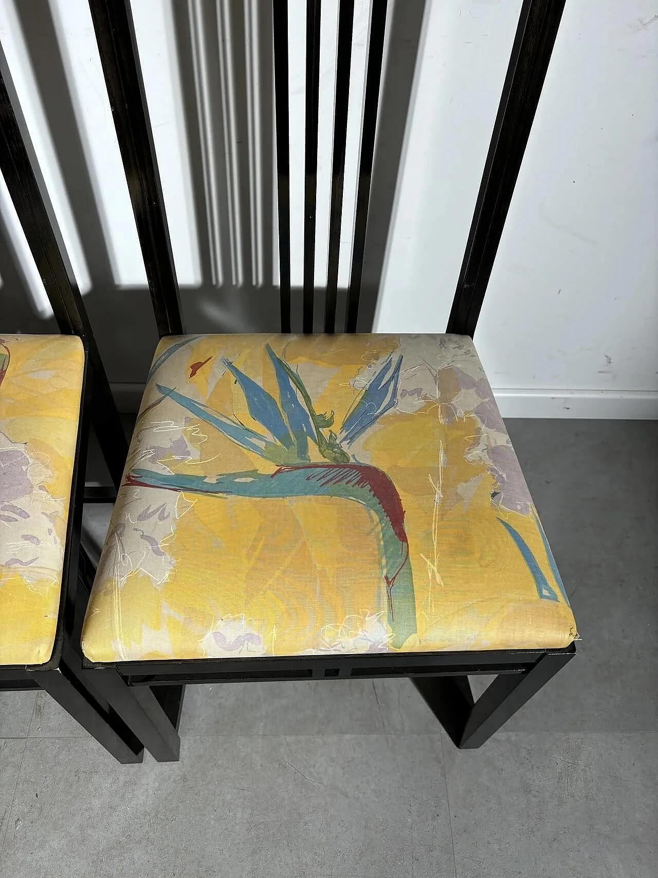 6 Sedie Galaxy di Umberto Asnago per Giorgetti, anni '80 9