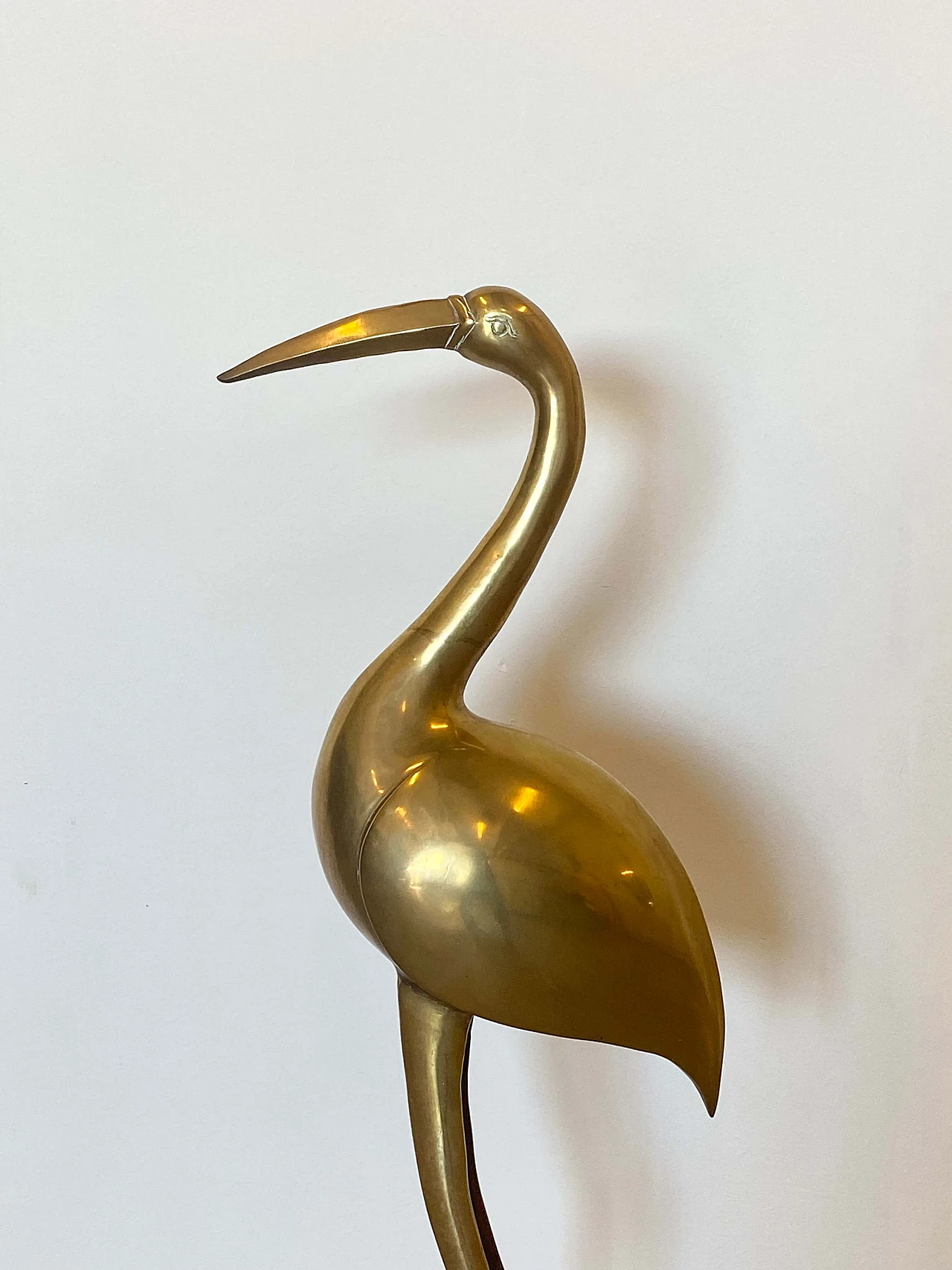 Brass sculpture depicting ibis, 1970s 7