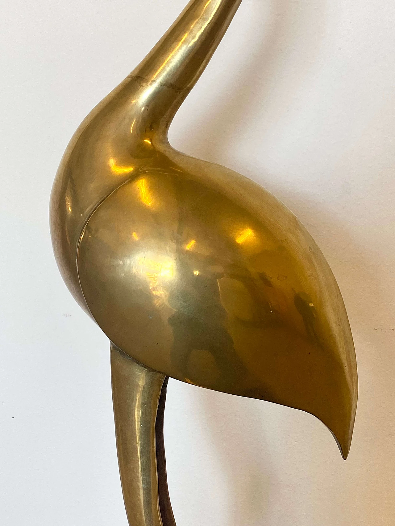 Brass sculpture depicting ibis, 1970s 14
