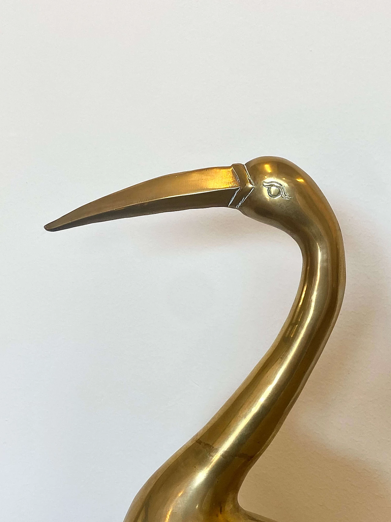 Brass sculpture depicting ibis, 1970s 15