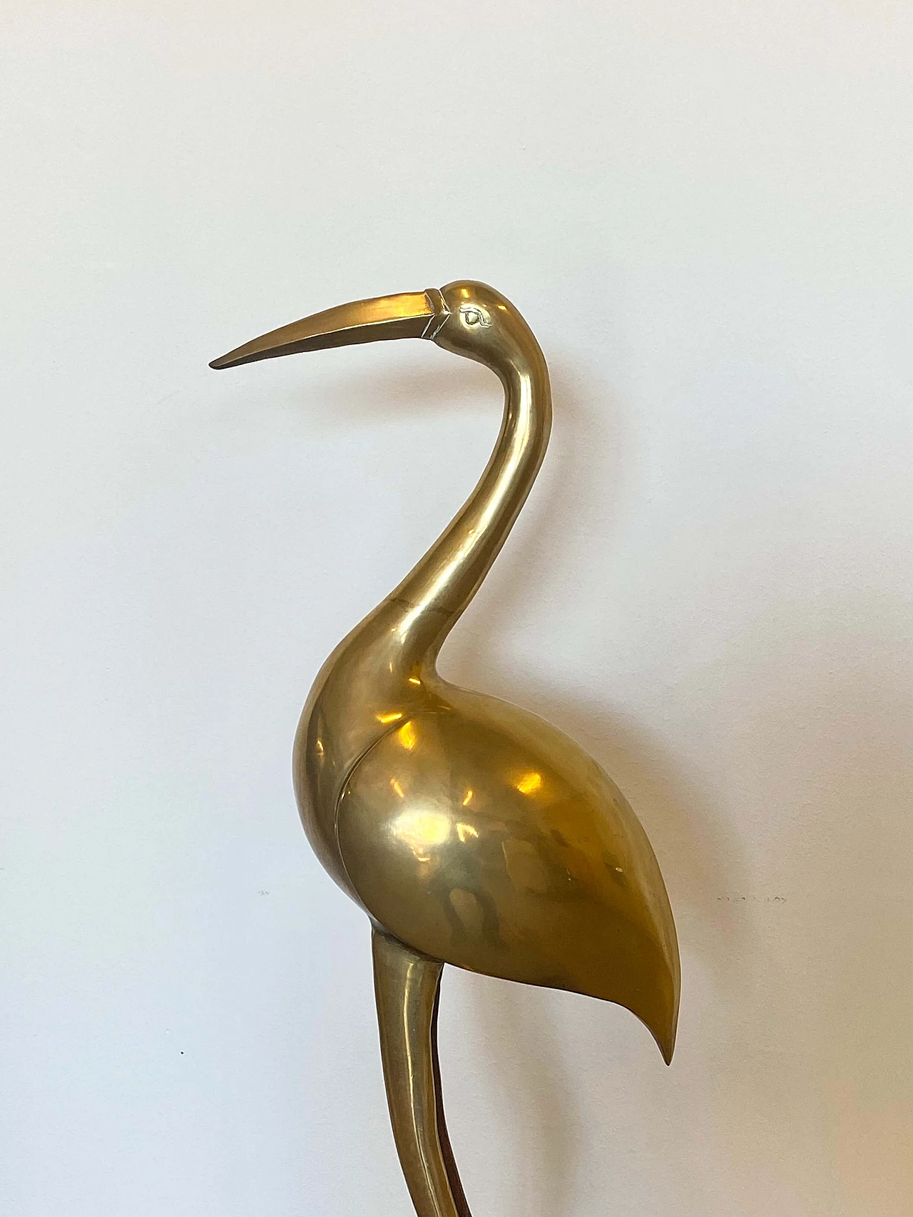 Brass sculpture depicting ibis, 1970s 16