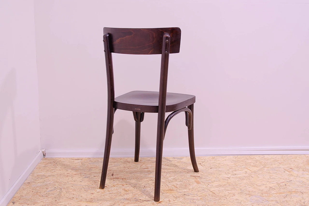 Bent beech chair by Thonet, 1920s 6