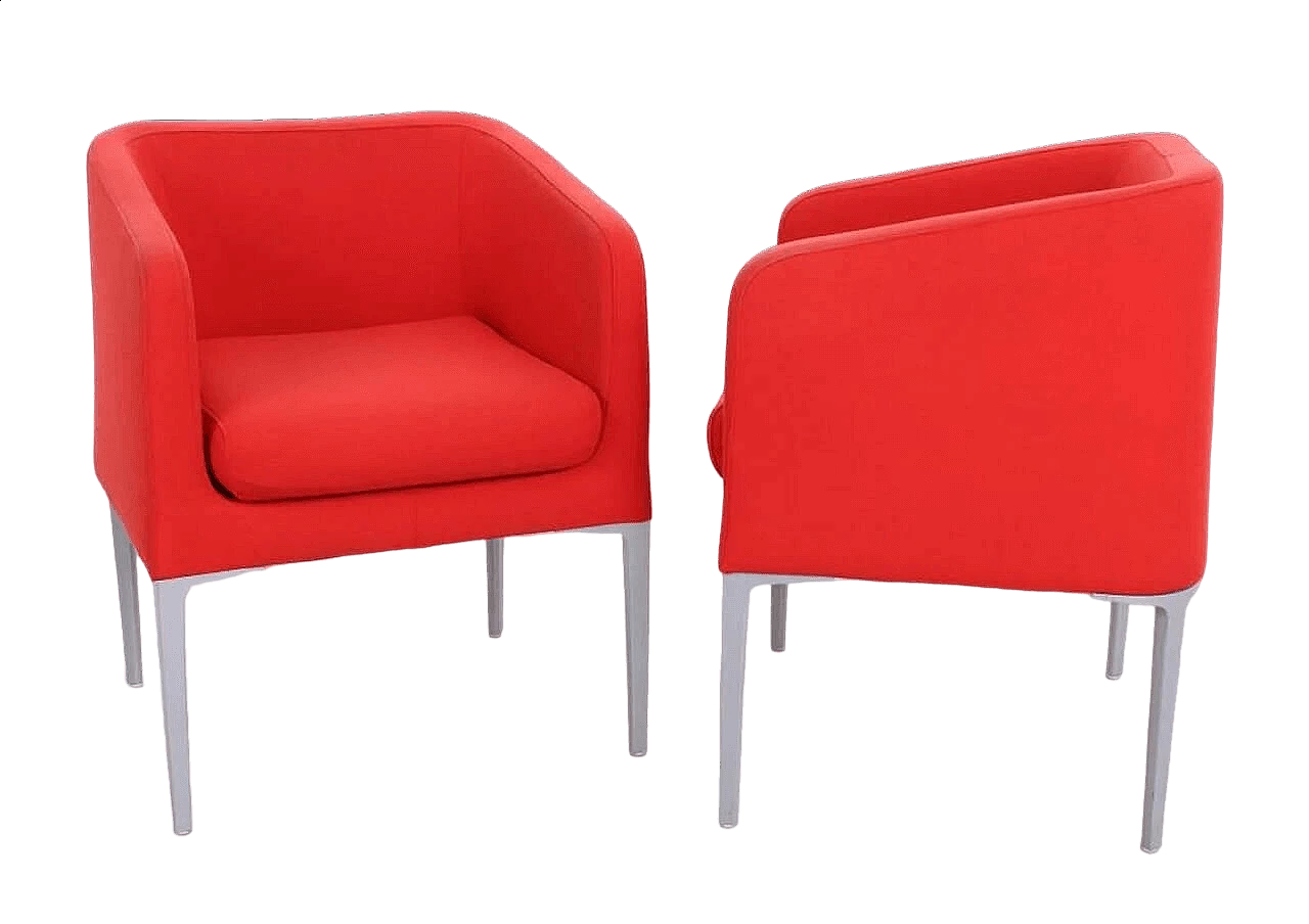 Pair of Alphabet armchairs by Roberto Romanello for Segis 11