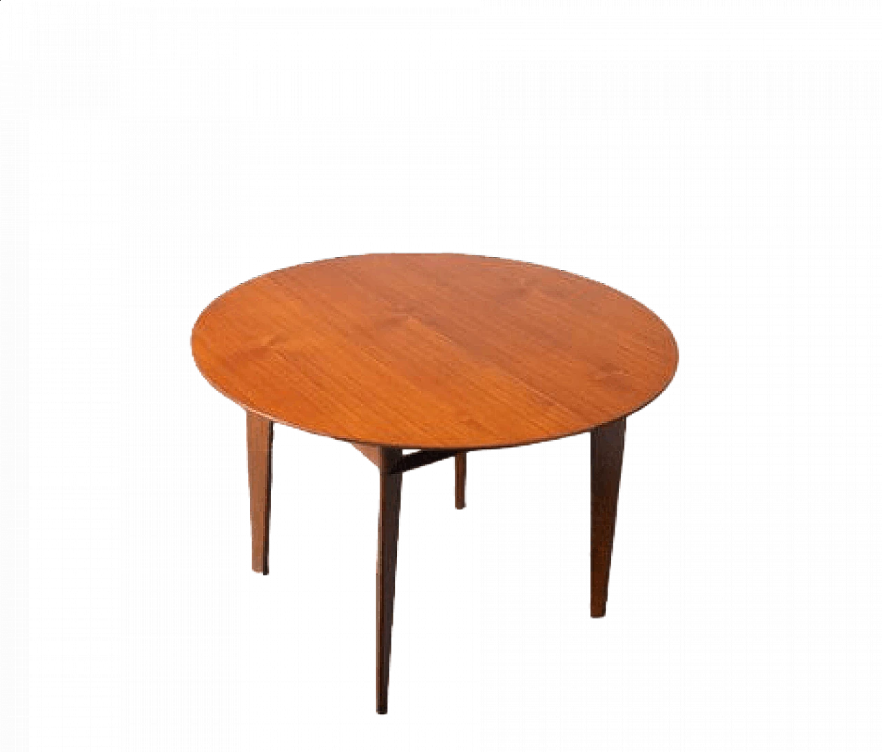Extendable teak dining table by Dassi, 1960s 12