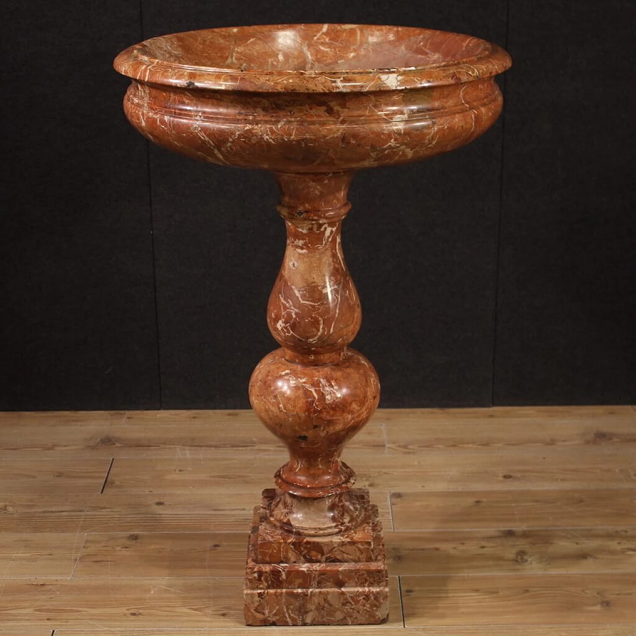 Red marble stoup, second half of the 19th century 1