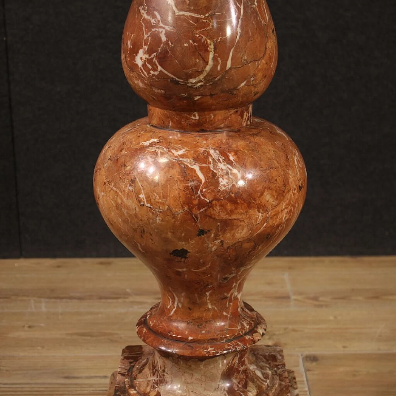 Red marble stoup, second half of the 19th century 8