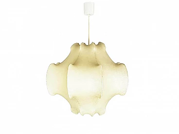 Cocoon chandelier in the style of the Castiglioni brothers, 1960s