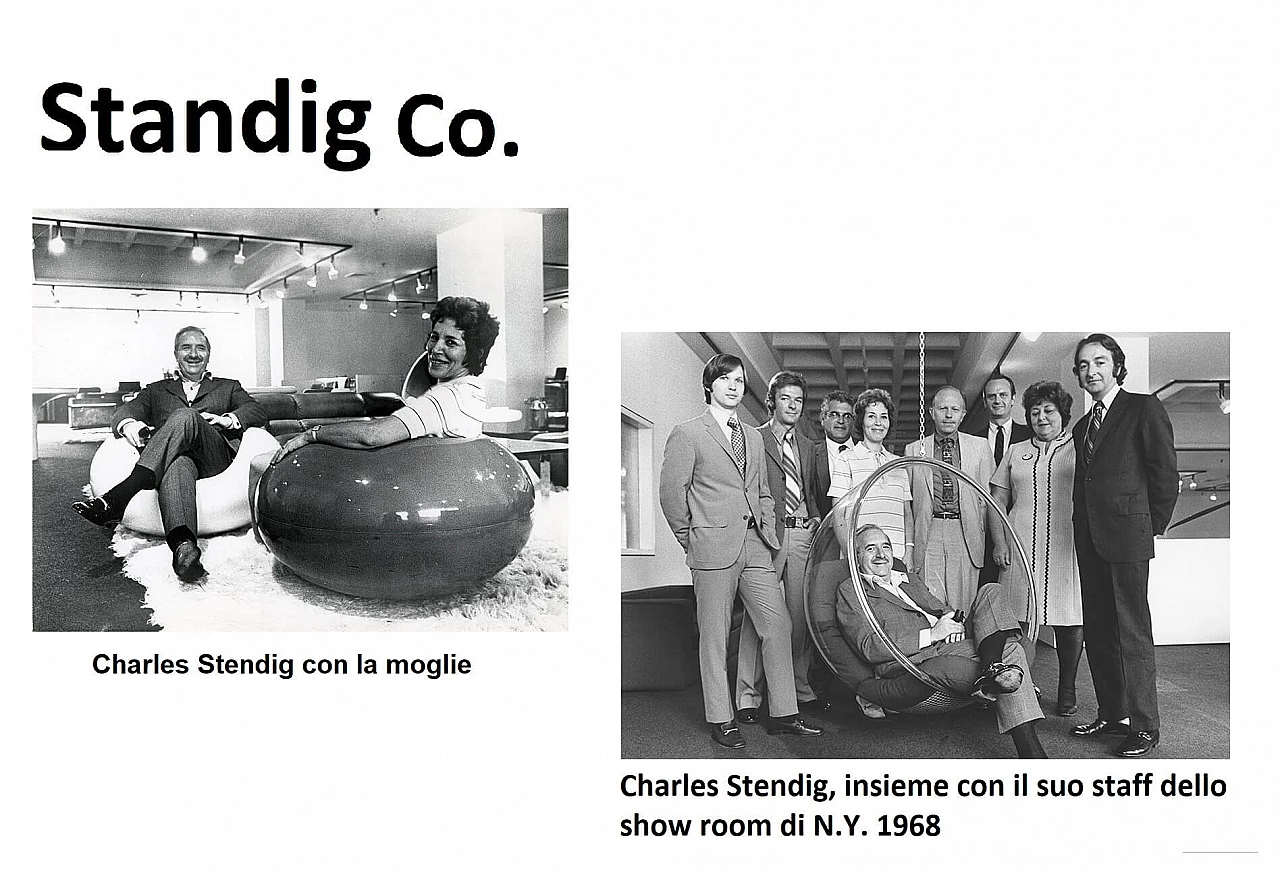 5 Poltrone Cesca di Marcel Breuer per Stendig Co. NY, anni '70 59