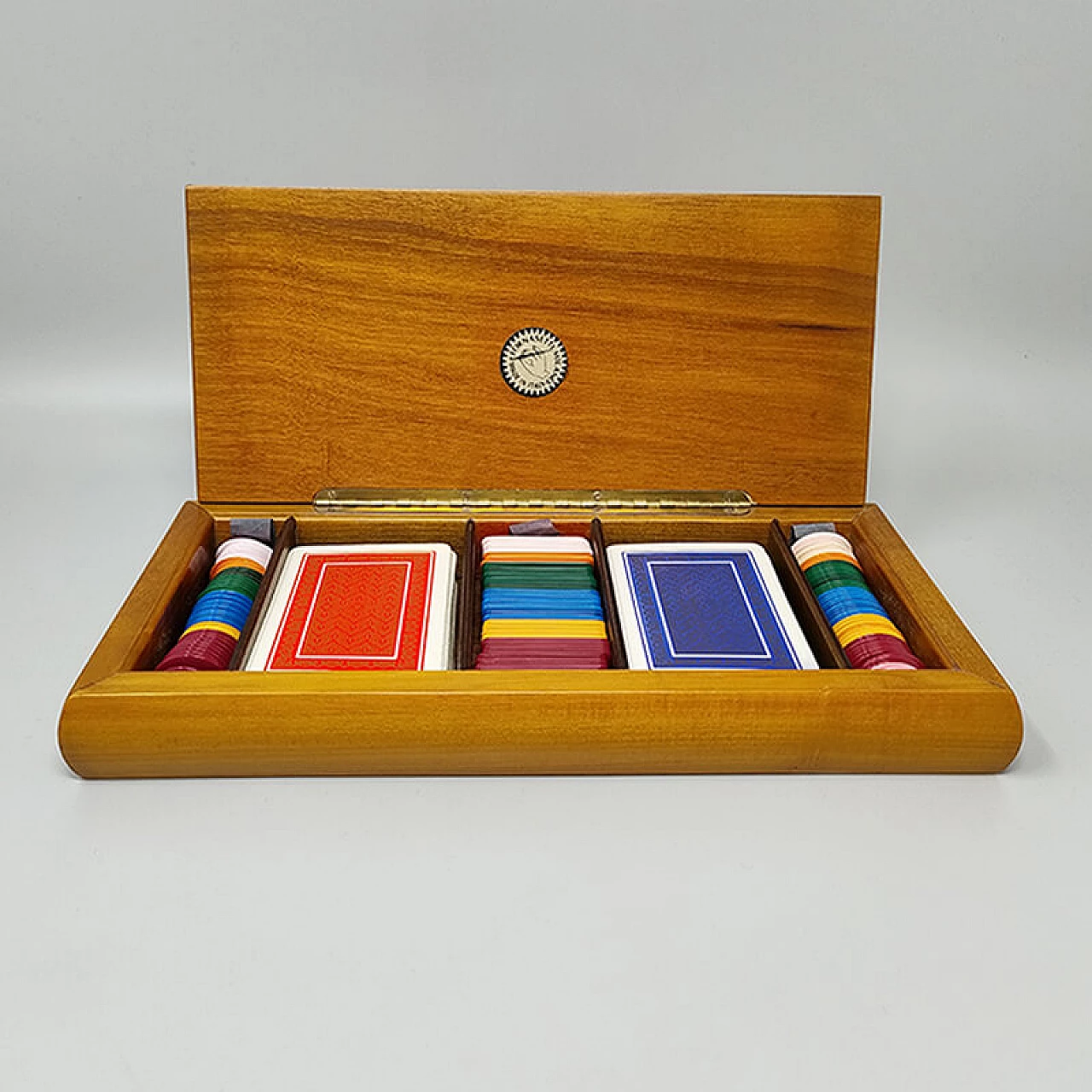 Box by Piero Fornasetti with Dal Negro playing cards, 1980s 8