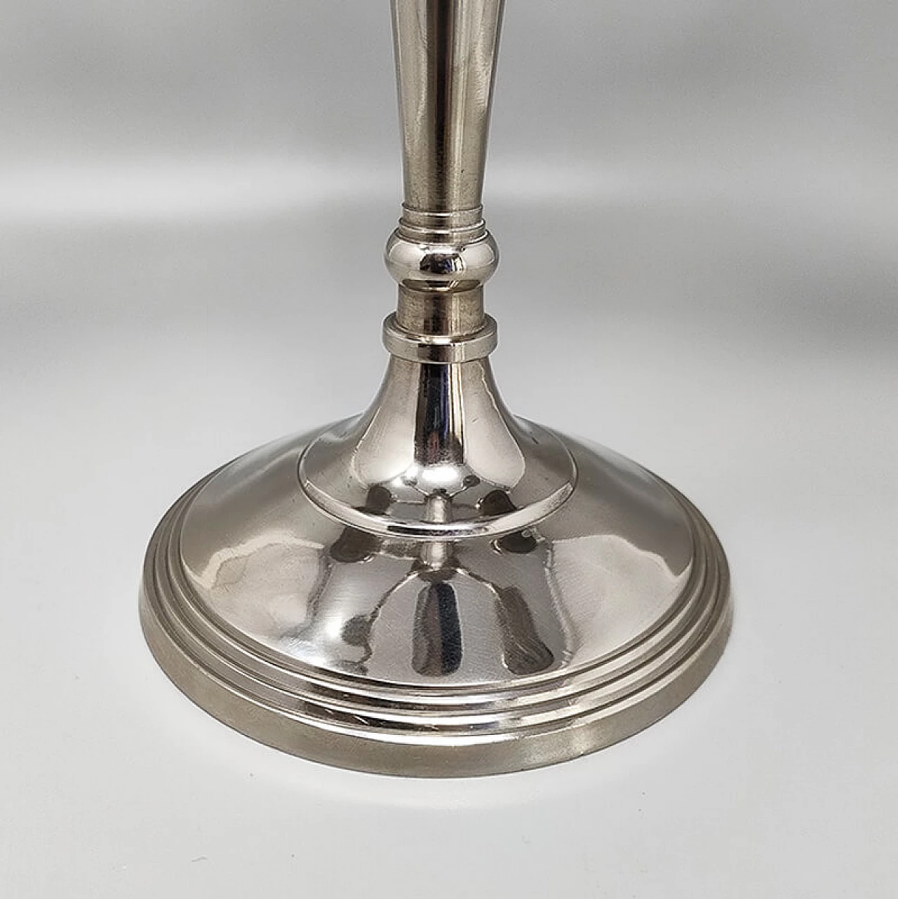 Stainless steel five-light candelabrum, 1950s 8
