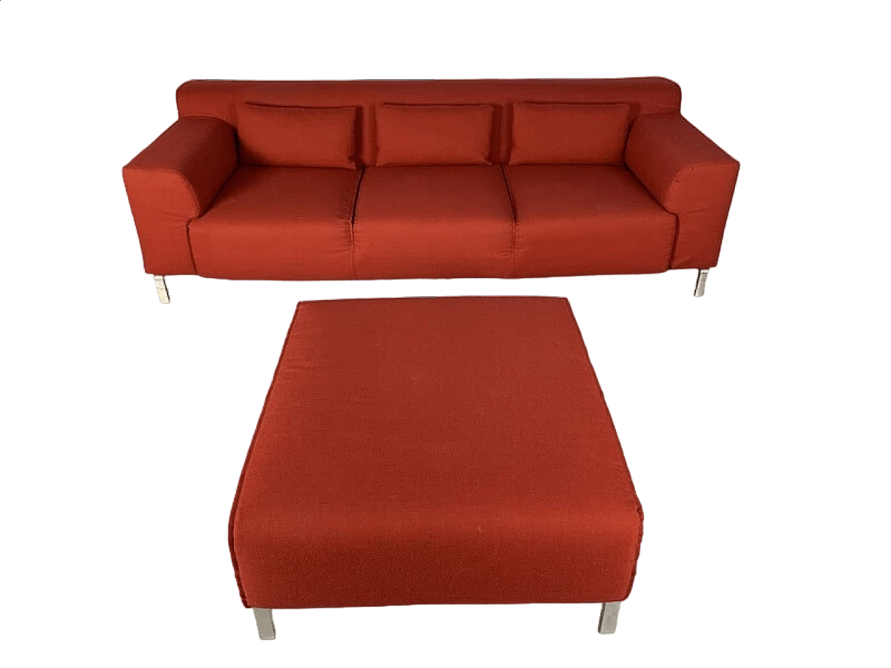 Greg sofa and pouf by EMAF Progetti for Zanotta 12