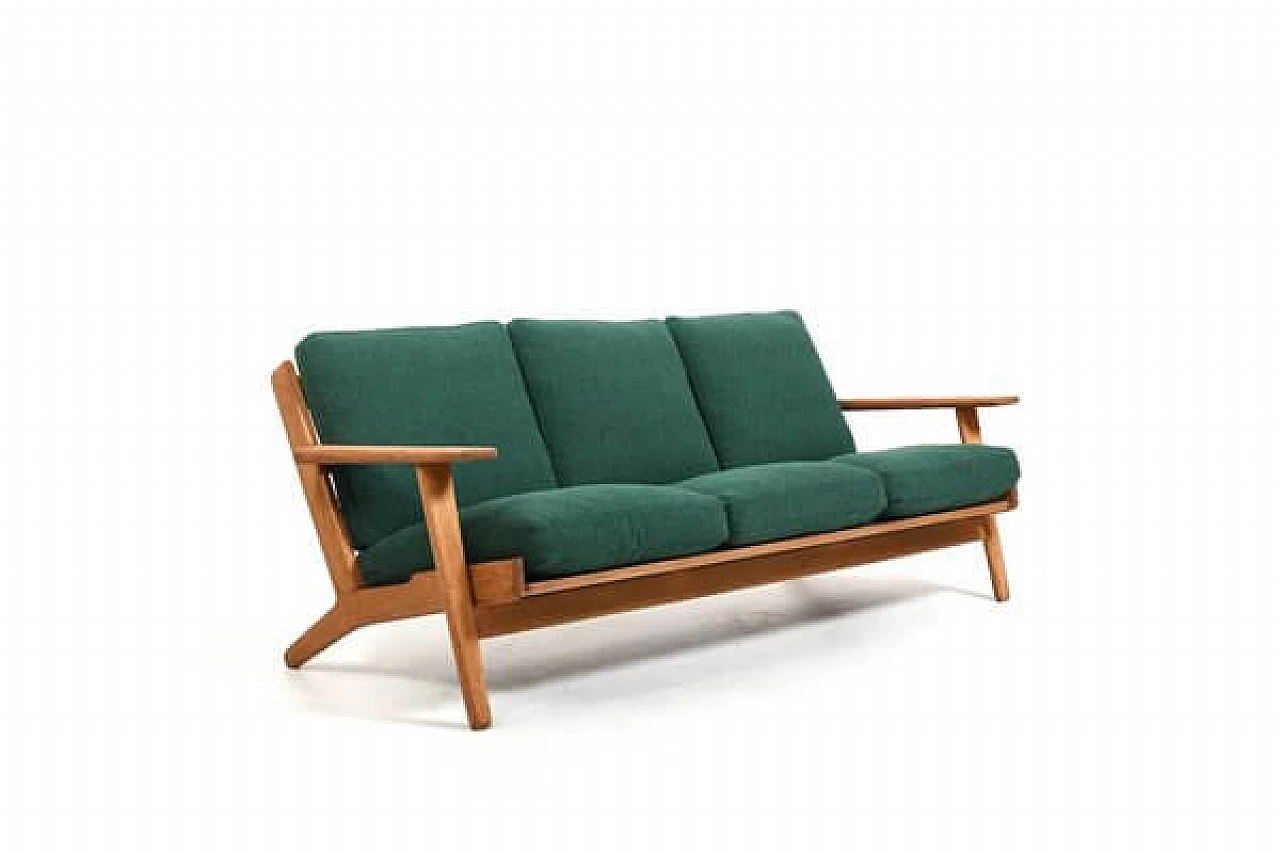 Divano GE-290/3 di Hans J. Wegner per Getama, anni '50 1