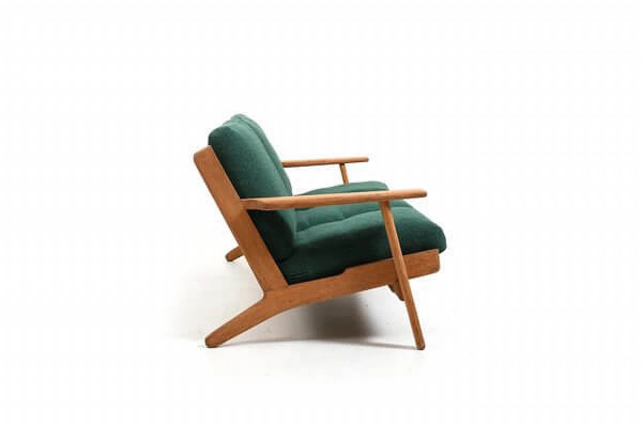 Divano GE-290/3 di Hans J. Wegner per Getama, anni '50 2