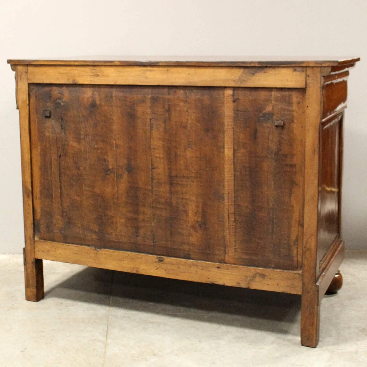 Louis Philippe solid walnut cappuccina sideboard, mid-19th century 2