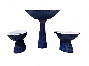3 Ceramic bath pieces by Antonia Campi for Richar Ginori, 1950s