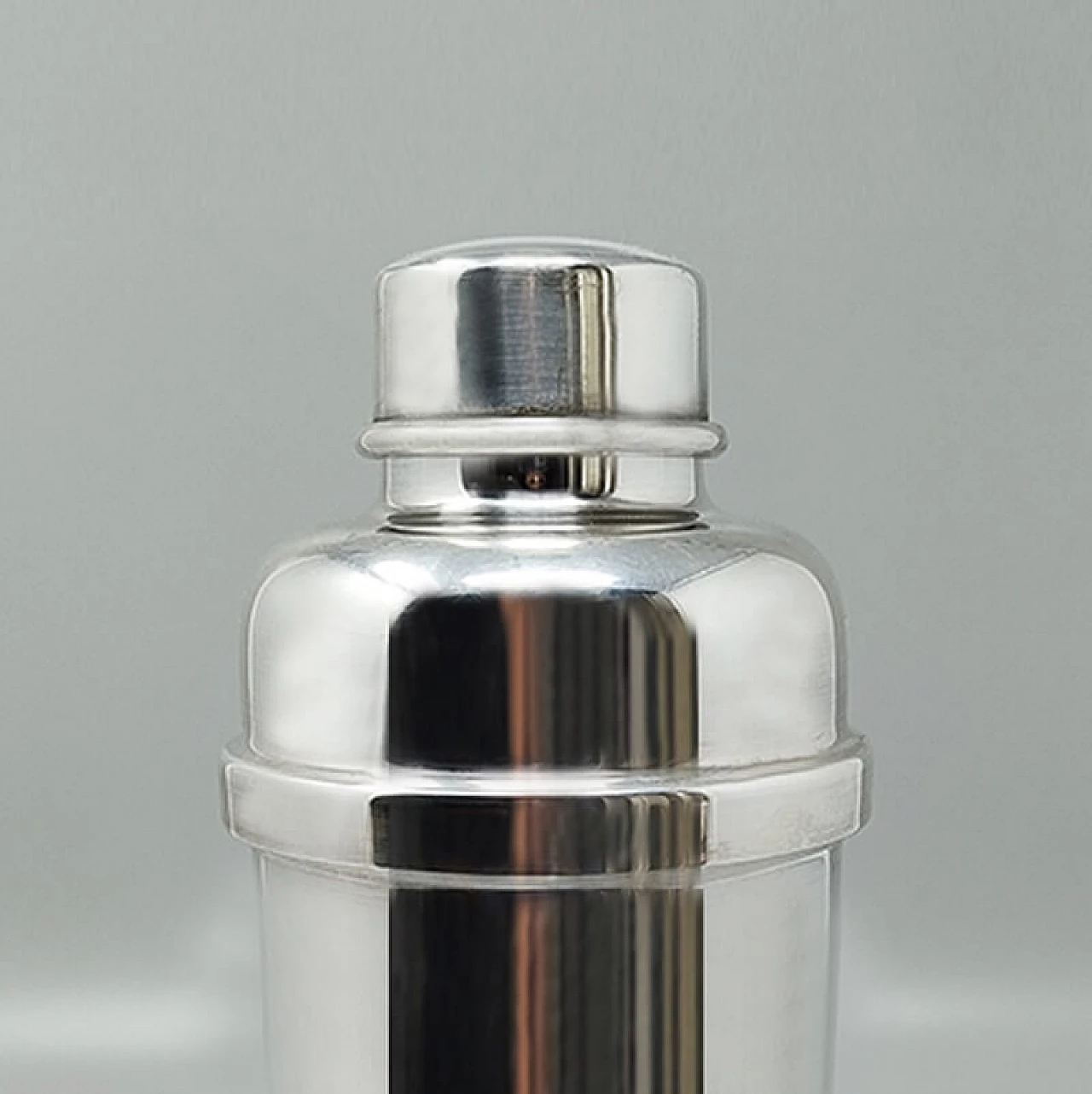 Silver-plated cocktail shaker by Zanetta, 1960s 6