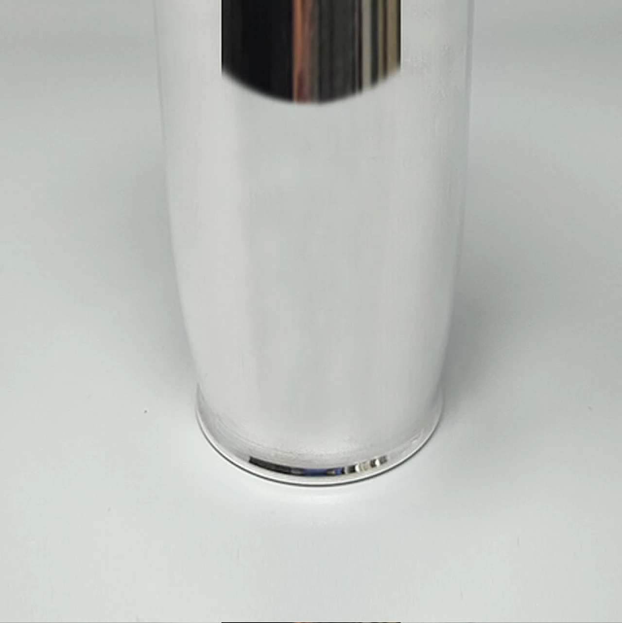 Shaker per cocktail placcato in argento di Zanetta, anni '60 7