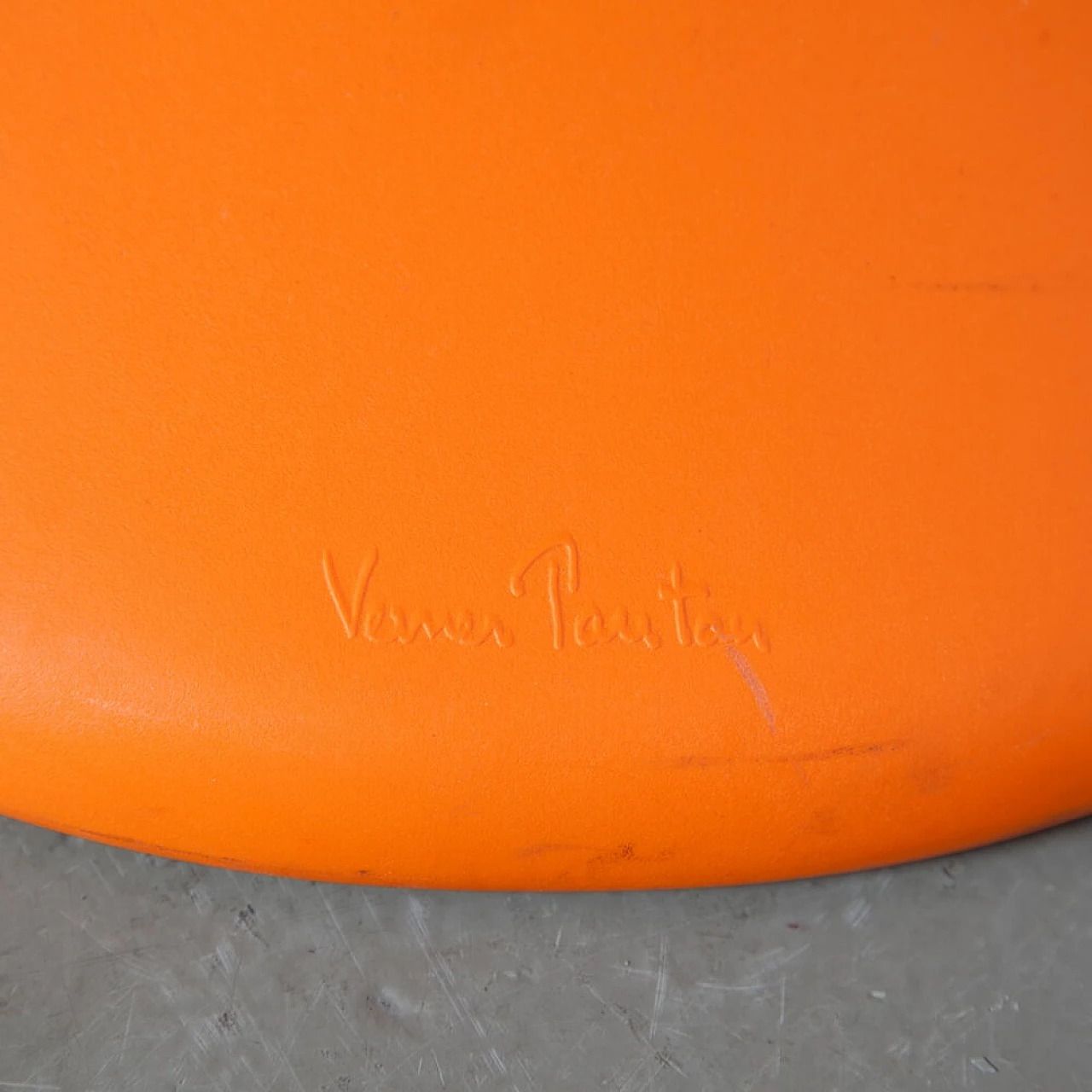 4 Orange Panton Chair S by Verner Panton for Vitra 10