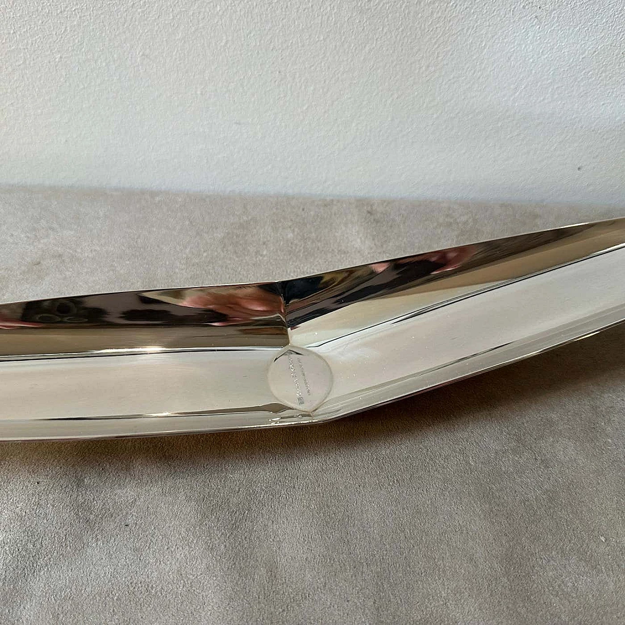 Centrotavola in argento di Gio Ponti e Lino Sabattini per Christofle, 1976 3