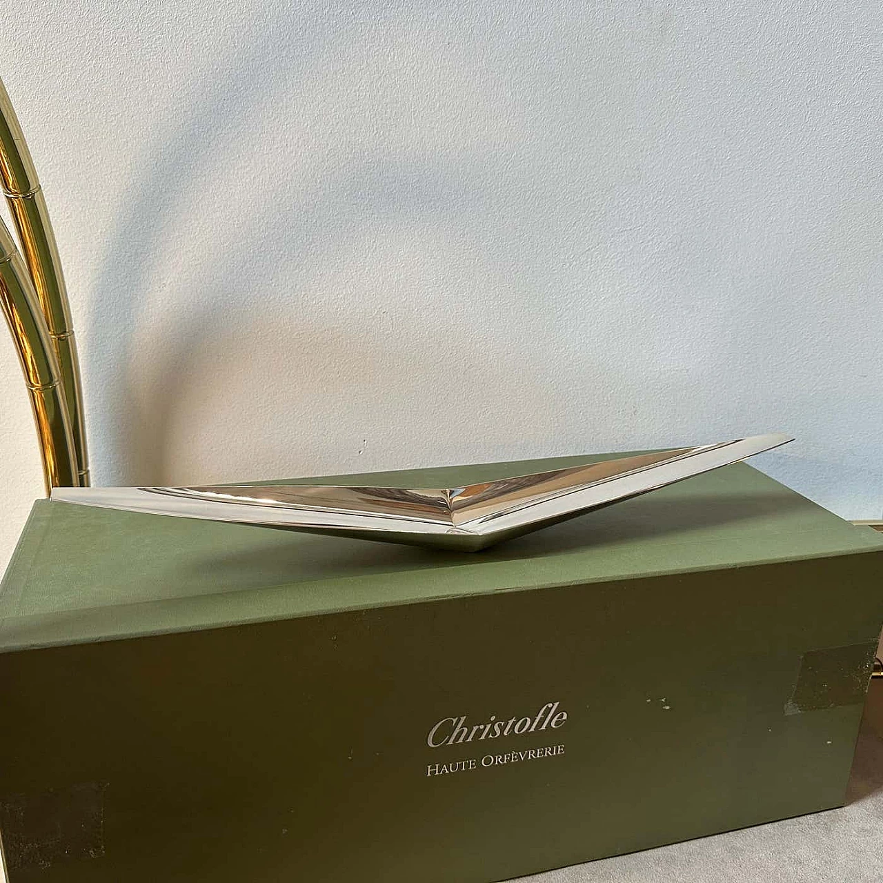 Centrotavola in argento di Gio Ponti e Lino Sabattini per Christofle, 1976 10