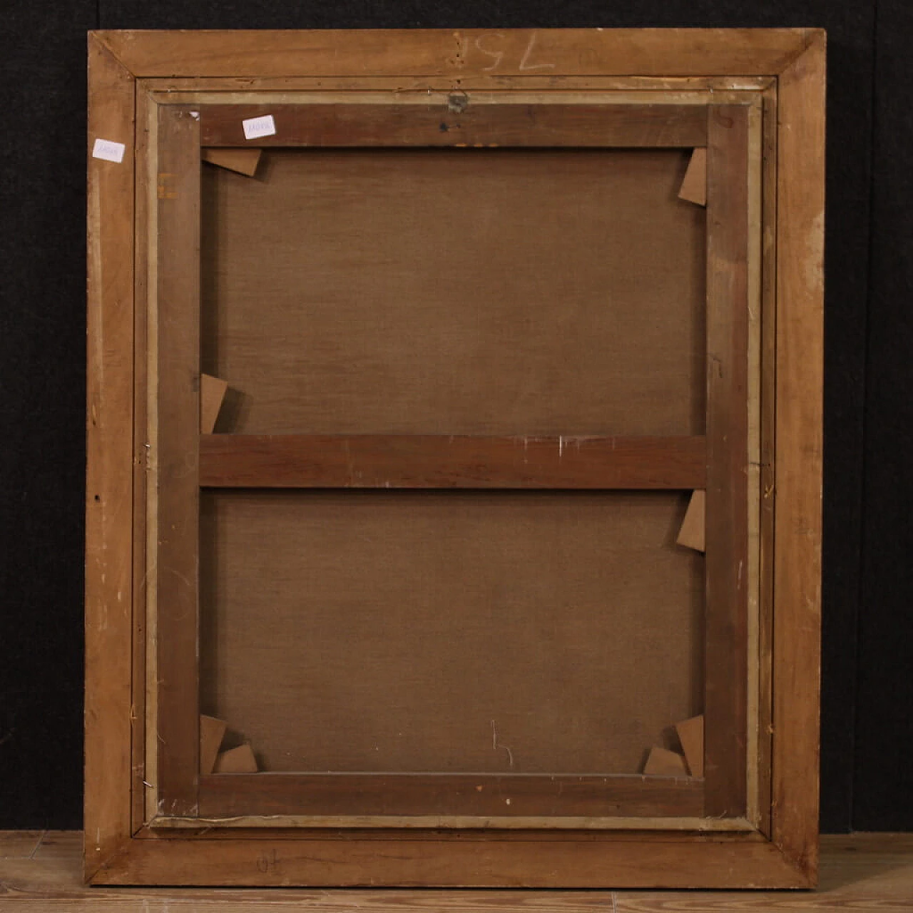 Belisario cieco viene riconosciuto da un soldato, olio su tela, '600 7