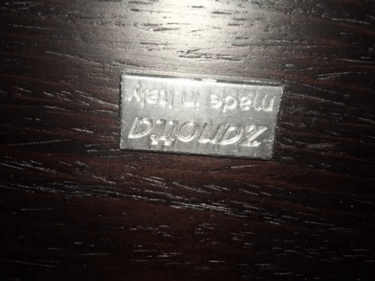 Tavolo Fratino in legno di Emaf Progetti per Zanotta, fine '900 4