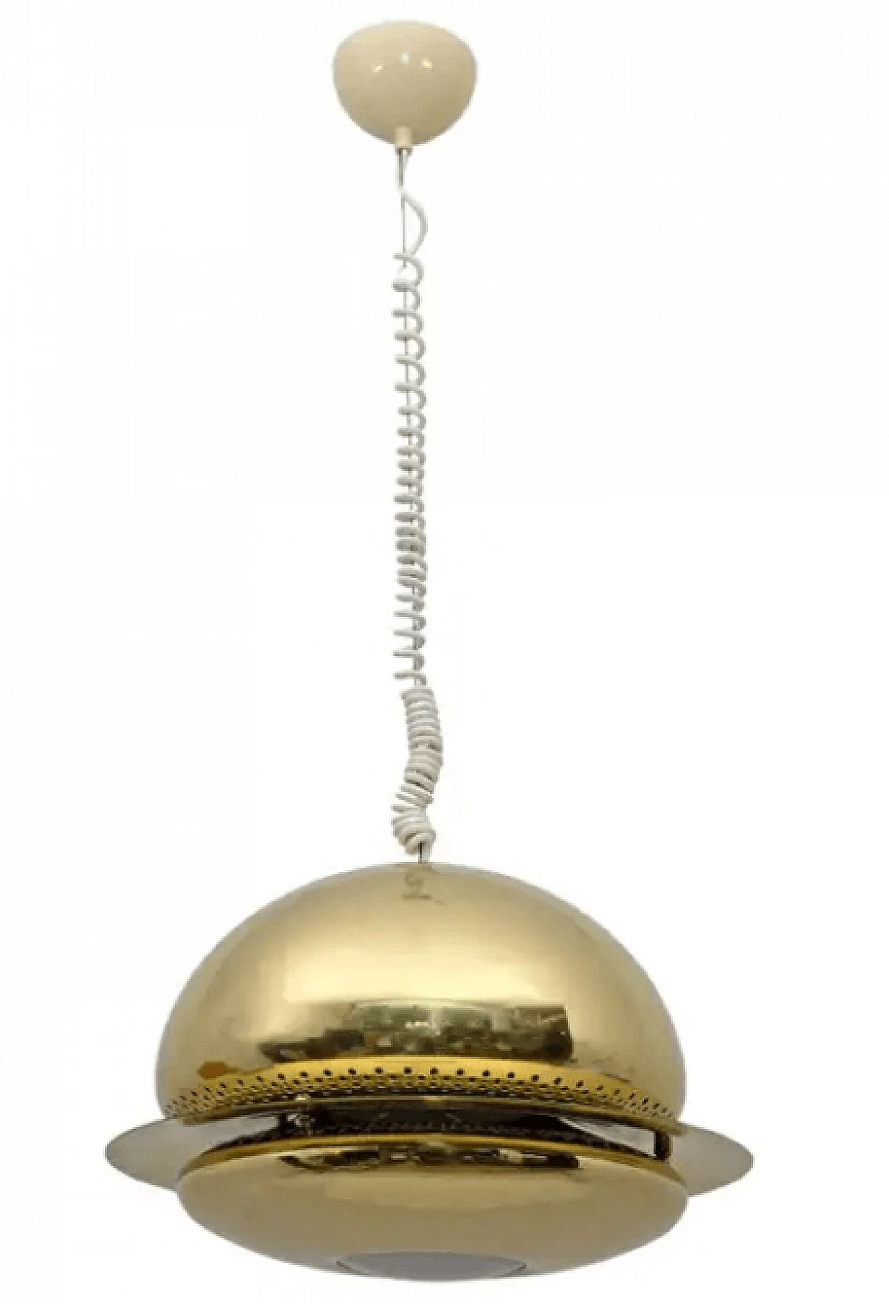 Brass chandelier by Afra & Tobia Scarpa, 1960s 1