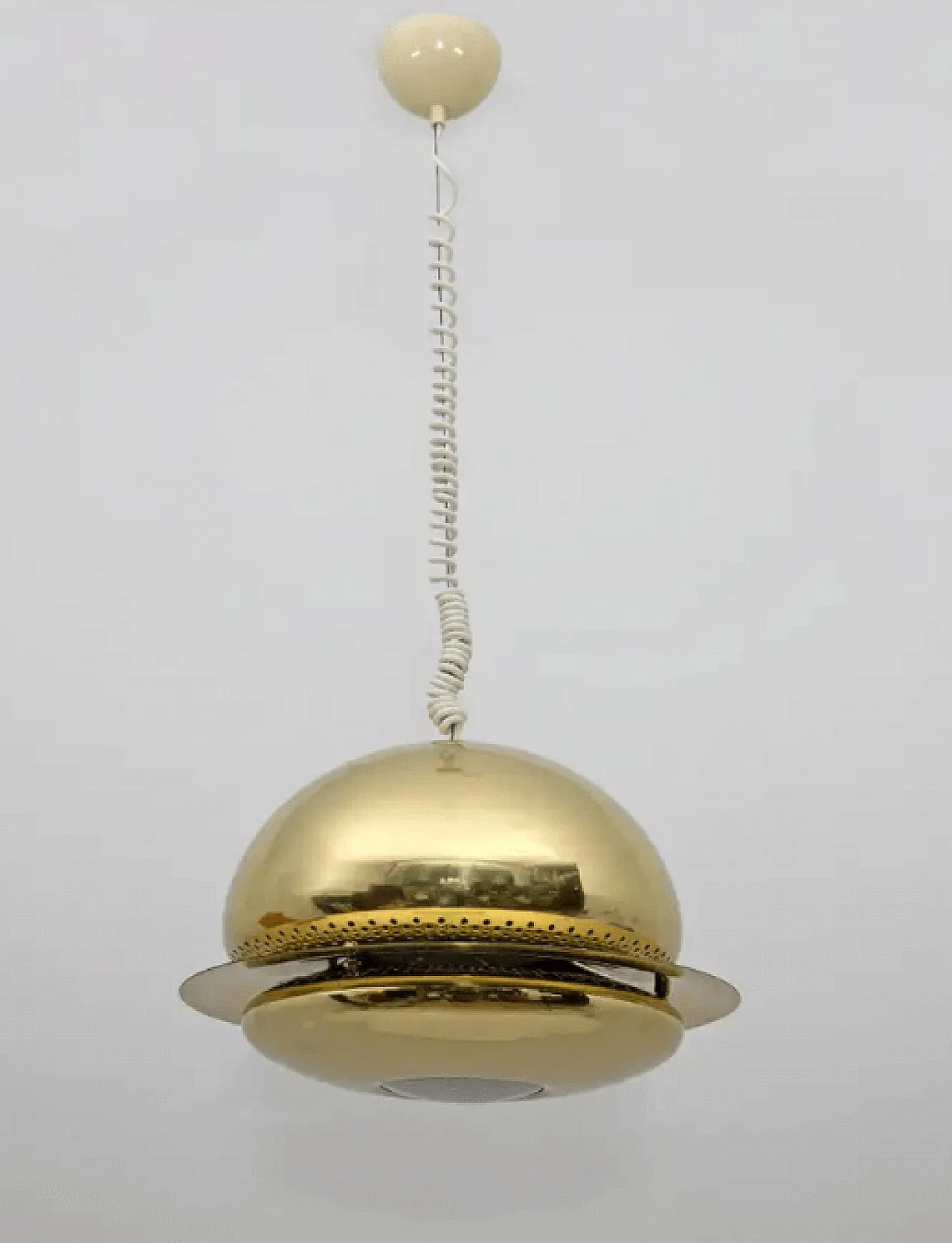 Brass chandelier by Afra & Tobia Scarpa, 1960s 2