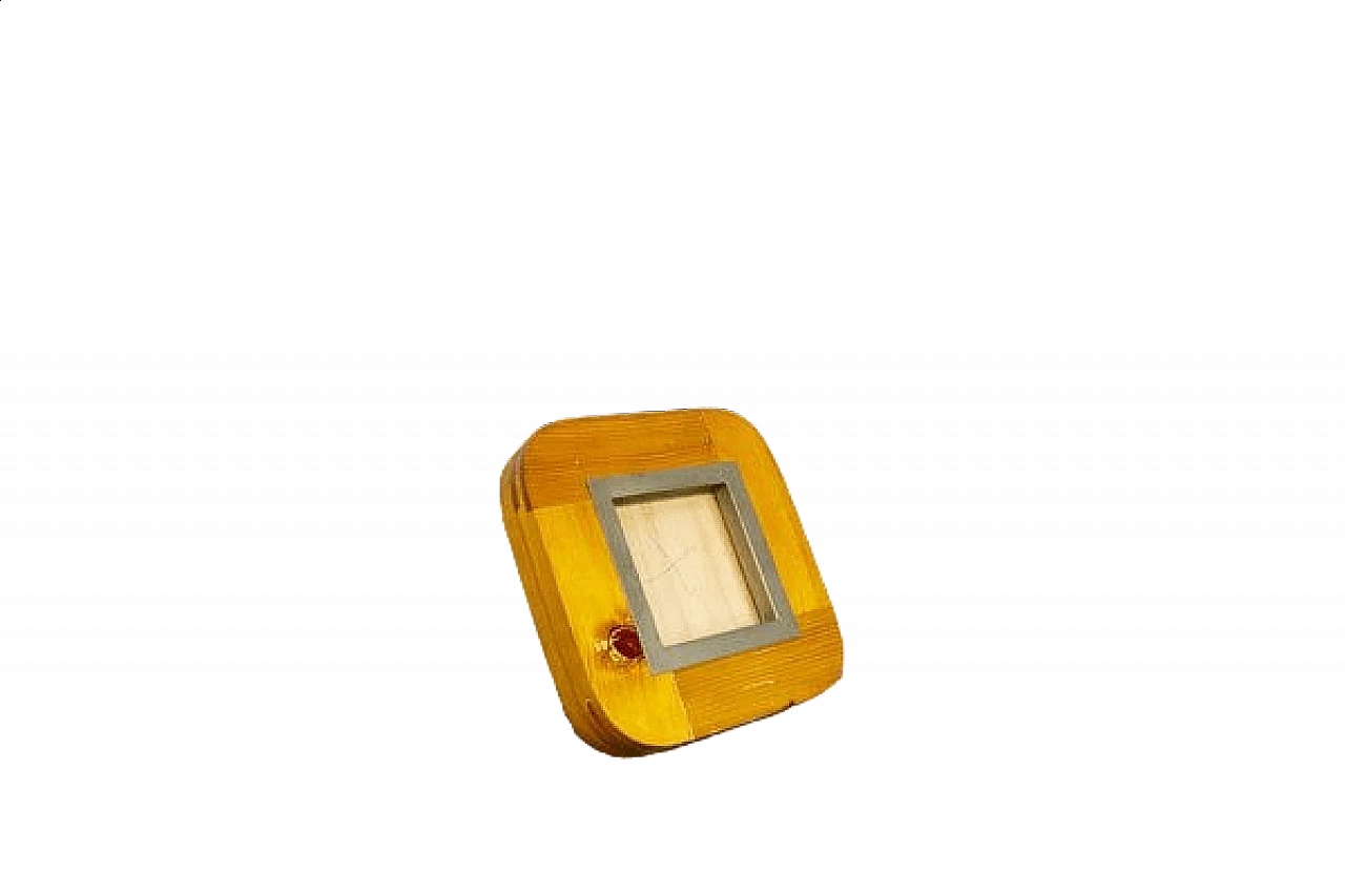 Wooden picture frame by Augusta Rossetti, 1960s 8