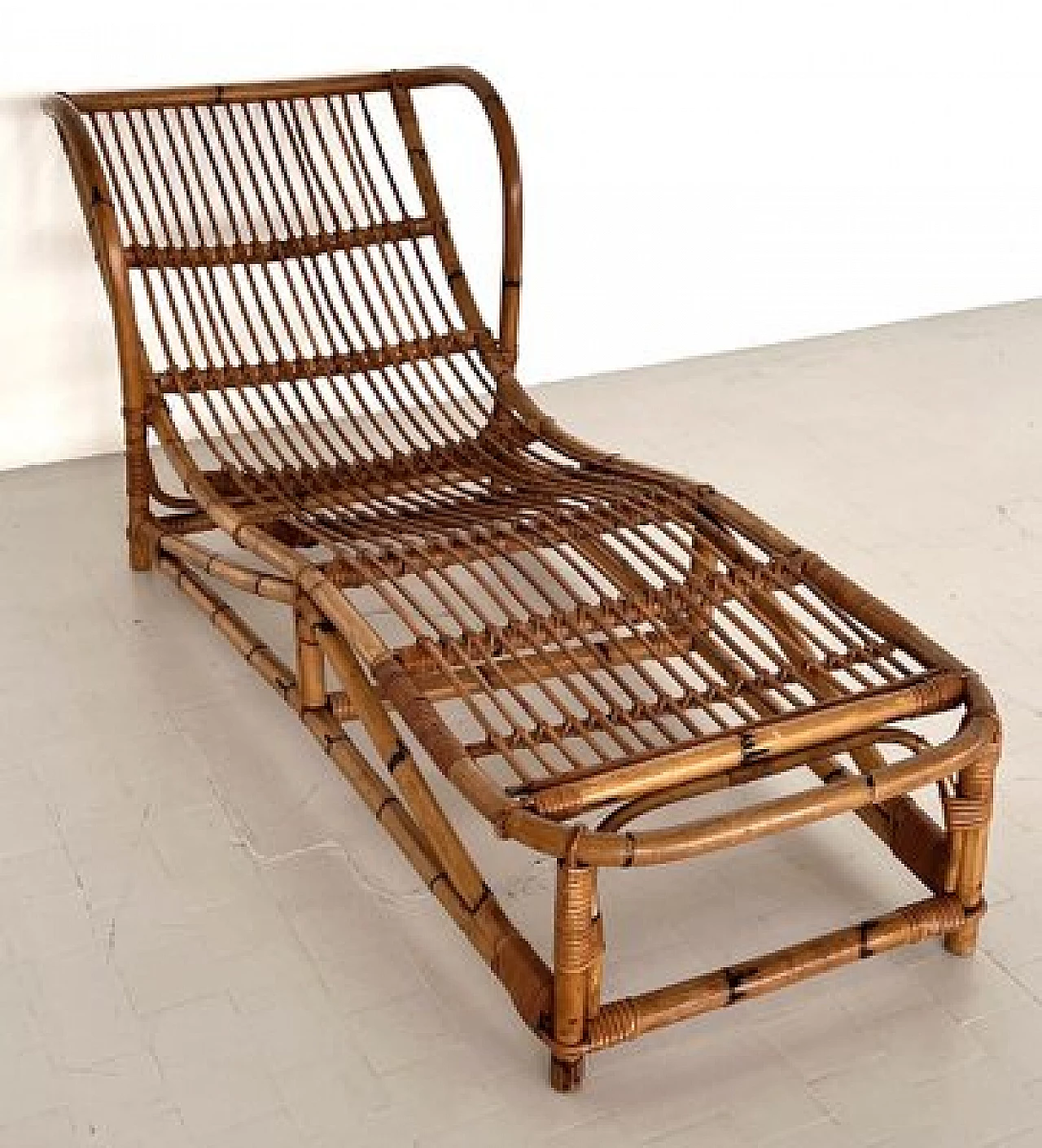 Dormeuse in bambù, anni '60 2