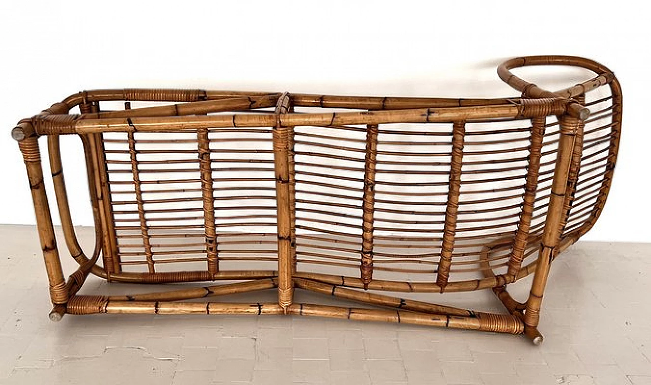 Bamboo daybed, 1960s 11