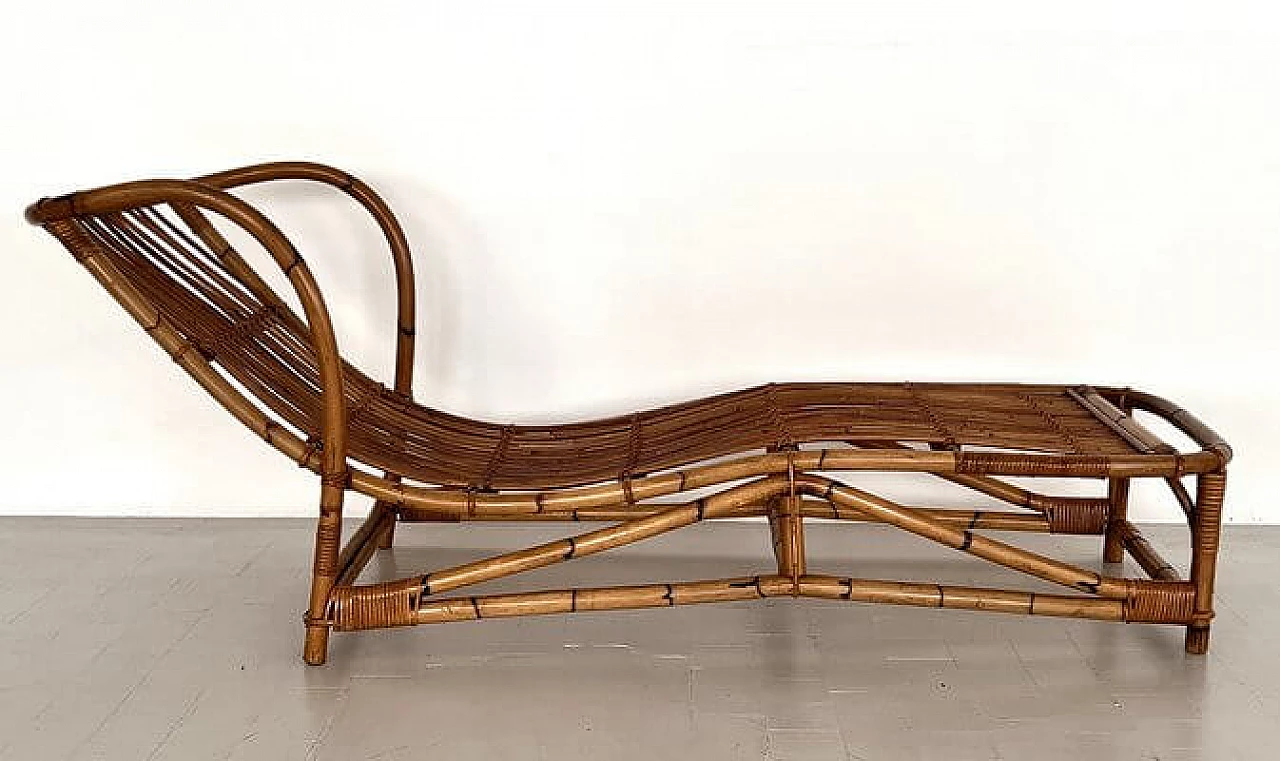 Bamboo daybed, 1960s 12