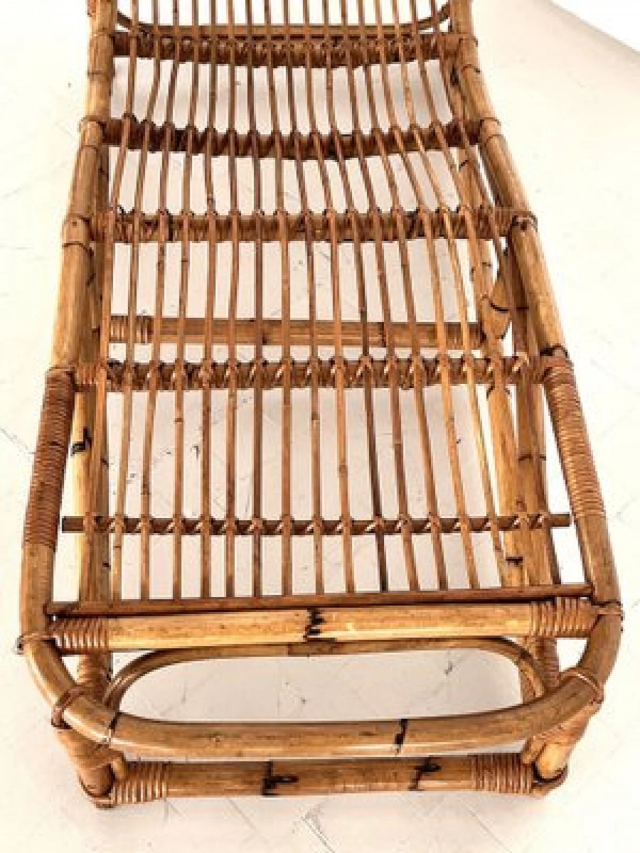 Dormeuse in bambù, anni '60 13