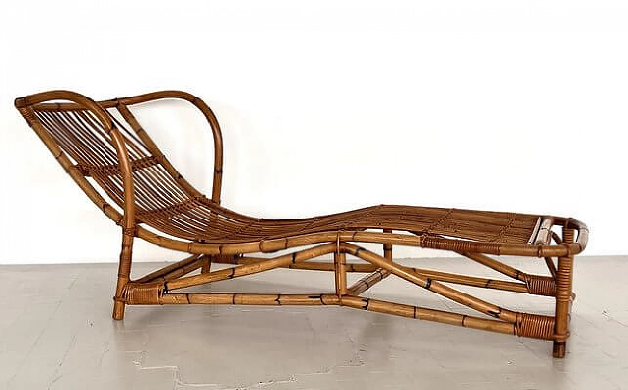 Bamboo daybed, 1960s 15